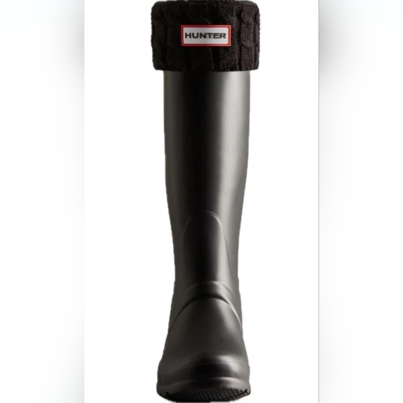 Hunter 6 Stitch Cable/Polyfleece Tall Boot Sock.
